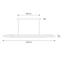 DCW Editions Org Horizontal Pendant Light - 2000mm ORGPH2000 hero image