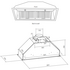 Schweigen 90cm Undermount Matte Black Rangehood with On-Board Motor WINU-9B image NaN