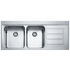 Franke EOX221RHD Epos 1 and 3/4 Bowl Right Hand Drainer Sink image NaN
