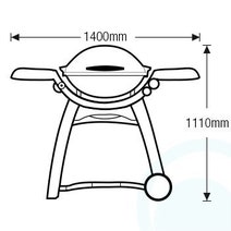 Weber Family Q Q3100 LPG BBQ 56060124 hero image