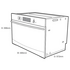 Westinghouse WVE914SB 90cm Electric Built-In Oven image NaN