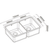 Abey LUA200 Lucia Double Bowl Sink image NaN
