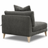 Kalona KYOTO Right Facing Extended Chaise Sofa Pewter WS-205-RCS-VILA-27 image NaN