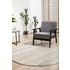 Rug Culture Chrome Small Silver & Off White Rug 150X150CM - CRO-HPR-SIL-150X150 image NaN