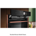 NEFF Flex Design 45cm Compact Oven with FullSteam Brushed Bronze C29FY5CY0-BB image NaN