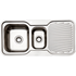 Arc IS9LS3 1 and 1/4 Bowl Right Hand Drainer Sink image NaN