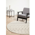 Rug Culture Chrome Small Silver & Off White Rug 150X150CM - CRO-ELS-SIL-150X150 image NaN