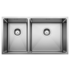 Blanco 1 and 1/2 Bowl Undermount Sink with Overflow QUATR1542IURK5 image NaN