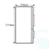 Westinghouse WBE4300SBR 430L Fridge image NaN