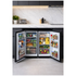 Airflo 156L Bar Fridge and Freezer Gun Metal Stainless Steel AFF156 image NaN