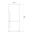 Fisher & Paykel 442L Bottom Mount Fridge RF442BLGW6 image NaN