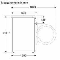 Bosch Series 6 9kg Front Load Washing Machine WGG24409AU hero image