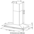 Robinhood RWB3CF12SS Canopy Rangehood image NaN