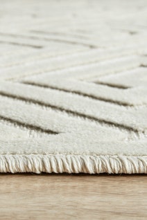 Rug Culture York Medium Off White & Natural Rug 300X80CM - YRK-ALIC-WHT-300X80 hero image