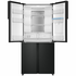 Haier 519L Quad Door Fridge with Water Dispenser Black HRF565YHC image NaN