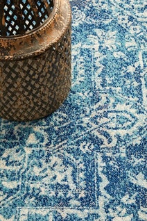 Rug Culture Evoke Large Blue Rug 240X240CM - EVO-253-BLUE-240X240 hero image