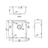 Abey 30L Laundry Tub with Dual Bypass and Overflow LK30C image NaN