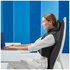 RENPHO Neck and Back Massage Seat Cushion (S-shaped) Black PAURFBM076BK image NaN