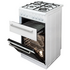 Artusi 54cm Natural Gas White Freestanding Oven AFGG54EG image NaN