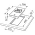 Delonghi DE30WGB 30cm Natural Gas Cooktop image NaN