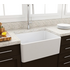 Turner Hastings Novi 60 x 46 Fine Fireclay Single Bowl Butler Sink Gloss White NO60FS image NaN