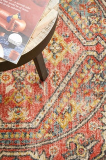 Rug Culture Legacy Large Multi-coloured Rug 240X240CM - LEG-856-CRIM-240X240 hero image