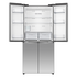 Hisense 483L PureFlat Slim French Door Refrigerator with Non-Plumbed Ice and Water Dispenser Stainless Steel HRCD483TSW image NaN