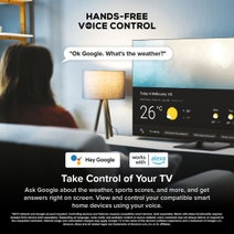 TCL 75 Inch C645 4K UHD QLED Smart Google TV 75C645 hero image