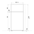 Fisher & Paykel 517L Top Mount Fridge RF521TLPX6 image NaN