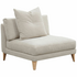 Kalona KYOTO Slipper Chair Pearl WS-205-01-VILA-54 image NaN