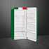 Smeg 270L 50's Retro Style Aesthetic Top Mount Fridge Italian Flag FAB28RDIT3 image NaN