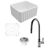 Turner Hastings Novi 50 Butler Sink Pack with Chrome Ludlow Pull Out Mixer Tap and Accessories PKG036 image NaN