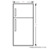 Fisher & Paykel 411L ActiveSmart Top Mount Fridge RF411TLPW6 image NaN