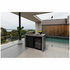 Artusi 1400mm Ascale Outdoor Kitchen with Cosmopolitana Grey Cladding QAP14AS-CG image NaN
