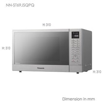 Panasonic NN-ST69JSQPQ 32L Mirror Glass Inverter 1100W Microwave hero image