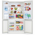 Mitsubishi Electric 580L French Door Fridge Glacier White MR-LA580ER-GWH-A image NaN