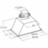 DeLonghi 50cm Under Cupboard Rangehood DE60UM image NaN