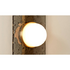 CTO Lighting Modulo Single Wall Light - Satin Brass MODWA1SBSKMO image NaN