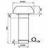 Falmec F5RM90B1-ER2010 90cm Roma Canopy Rangehood with Motor image NaN