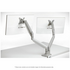 Kensington Smart Fit One-Touch Height Adjustable Dual Monitor Arm 4422190 image NaN