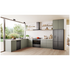 Westinghouse 564L French Door Fridge with Non-Plumbed Water Dispenser and Ice Maker Matte Charcoal Black WQE5760BB image NaN