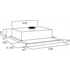 Smeg Retractable Rangehood SA490TX60 image NaN