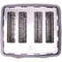 Westinghouse Kettle and Toaster Pack Grey Gold 1.7L Kettle, 4 Slice Toaster WHKTPK13GG image NaN