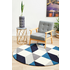 Rug Culture Matrix Small Steel Rug 150X150CM - MTX-904-STE-150X150 image NaN