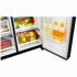 LG 625L Side by Side Fridge with Non-Plumbed Ice & Water Dispenser Matte Black GS-L668MBNL image NaN