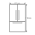 Samsung SRS580DHLS 580L Side By Side Fridge image NaN