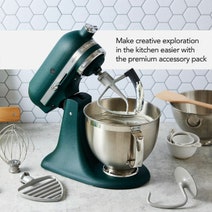 KitchenAid KSM195 Artisan Stand Mixer Pebbled Palm 5KSM195PSAPP hero image
