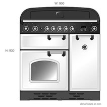 Falcon CLAS90DFFCR-CHLPG 90cm Freestanding Dual Fuel Oven/Stove hero image