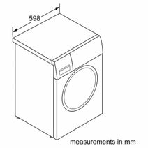 Bosch Serie 6 8kg Front Load Washing Machine WAT24261AU hero image