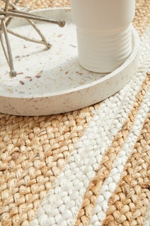 Rug Culture Nosa Large Natural & White Rug 400X80CM - NSA-111-400X80 hero image
